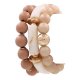 Assorted Bead Stretch Bracelet Set